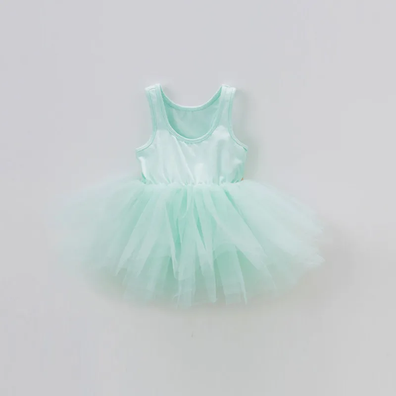 Платье принцессы для маленьких девочек; летняя детская одежда для девочек; От 0 до 5 лет Платья-пачки для маленьких девочек на день рождения; Детские платья для девочек - Цвет: green Girl dress