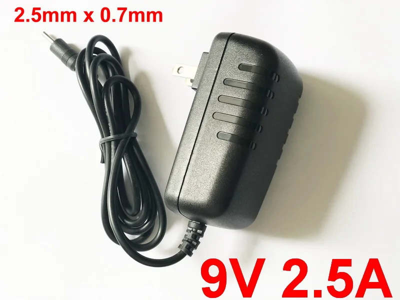 

1pcs High quality 9V 2.5A AC 100V-240V Converter Adapter DC 2500mA Power Supply US Plug for PiPo P1 M3 M6Pro M6 M8 Tablet PC