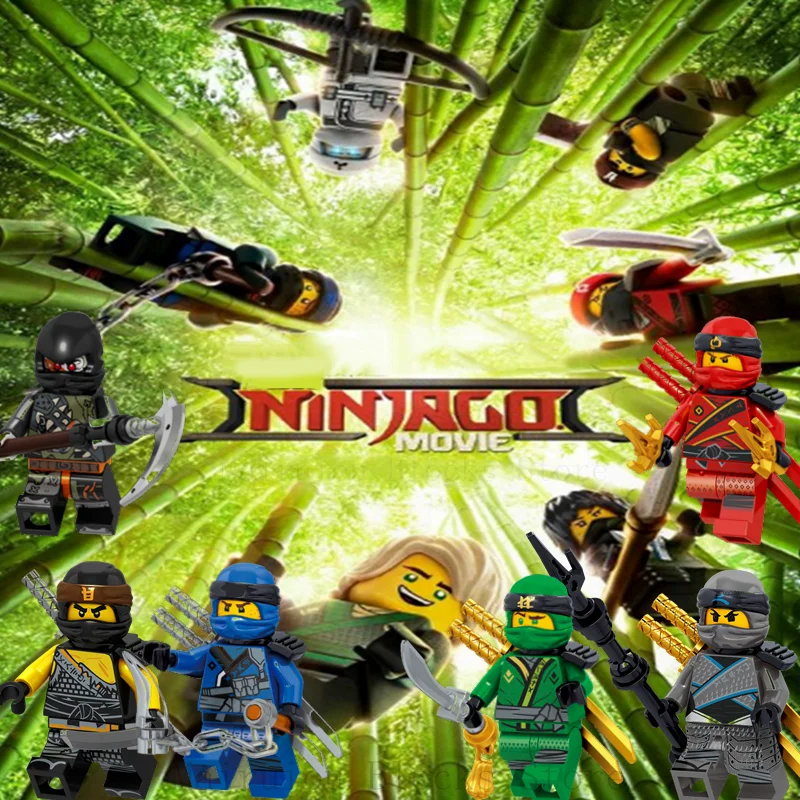 

Legoing Ninjago Building Blocks Ninja Kai Jay Cole Zane Nya Samurai X Master Of Golden Dragon Legoings Figures Ninjagoing Toys