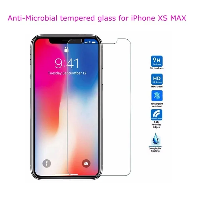 9HD закаленное стекло для iPhone 11 Pro Max XR 7 8 plus 6 6 S 5S 4S Защитная пленка для iPhone 11pro XS 7 8 Plus