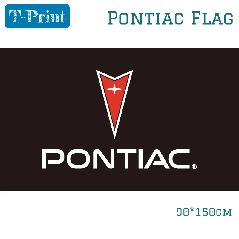 

Oakland Pontiac Car Flag 90x150cm 60*90cm 3x5ft Polyester Car Show Bar Party Banner
