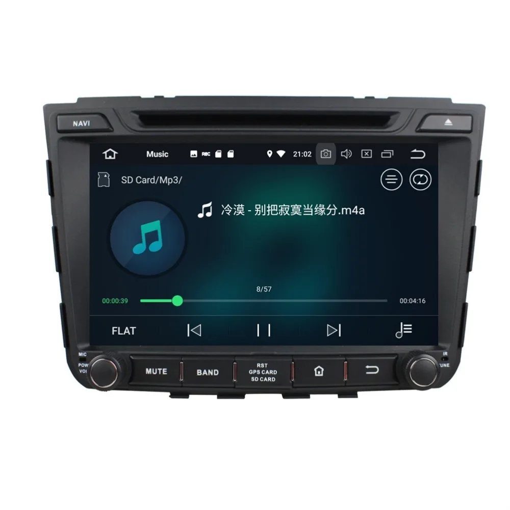 Top IPS Screen 4GB+32GB 8" Octa Core Android 8.0 Car DVD Player for Hyundai IX25 Creta 2014 2015 Radio GPS WIFI Bluetooth TV USB DVR 8