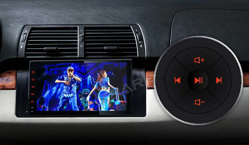 Cheap 9" Android 8.1 Multimedia Touch Screen Car Stereo Radio Player GPS OBD WIFI FM for BMW X5 E53 1999-2004 2005 2006 YH53901A 14