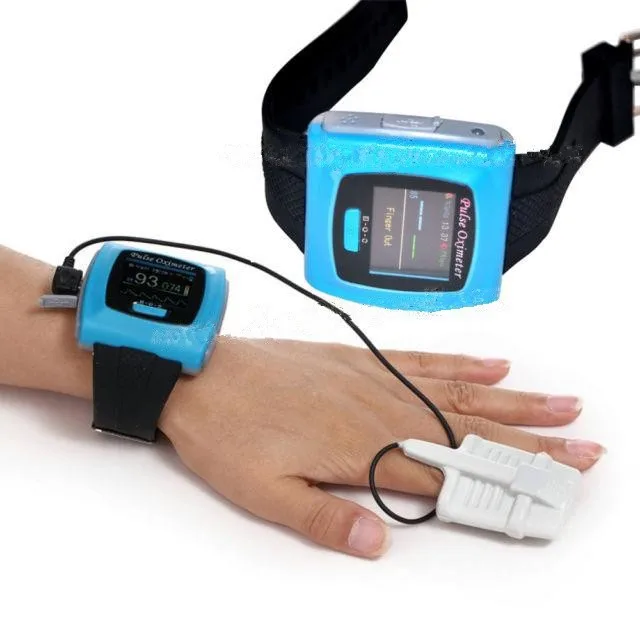 

Contec Wrist Pulse Oximeter CMS50F with USB Cable and Software 24 hours Data Record