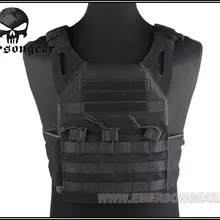 Тактический джемпер Перевозчик жилет Cordura Emerson JPC бронежилет упрощенный вариант боевое снаряжение для страйкбола черный EM7344F