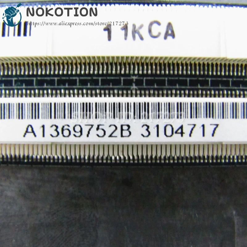 NOKOTION для sony Vaio VGN-FZ240E VGN-FZ материнская плата для ноутбука DDR2 Бесплатный процессор A1369752B MBX-165 1P-0076500-8010 основная плата