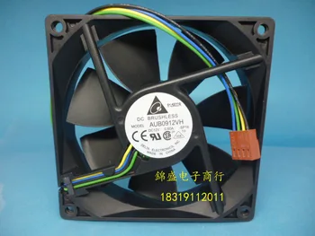

Original DELTA AUB0912VH 9025 12V 0.60A 90*90*25MM 4 wire PWM speed temperature control fan