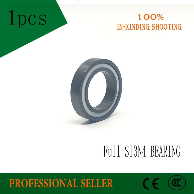 1PCS 6803 Full Ceramic Bearing 17*26*5 Mm Si3n4 Material 6803ce All Silicon Nitride Ceramic 6803 SI3N4 Ball Bearings 1PCS 6803 Full Ceramic Bearing 17*26*5 Mm Si3n4 Material 6803ce All Silicon Nitride Ceramic 6803 SI3N4 Ball Bearings
