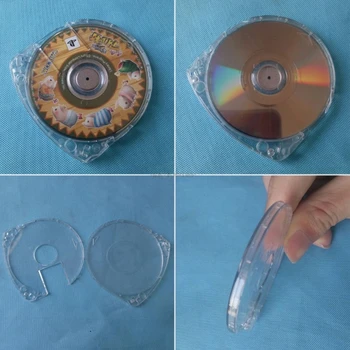 

1PC Replacement Clear Game Disc Storage Shell Case Cover PSP UMD Protective Box