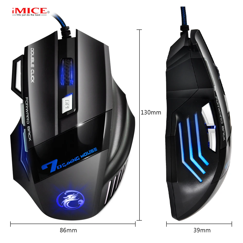 Клавиатура iMice Mouse игровая клавиатура с имитацией механической клавиатуры