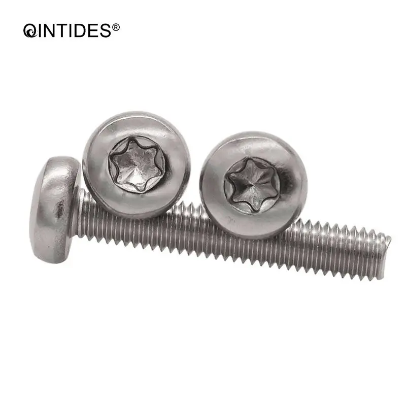 QINTIDES M6 M8 M10 Hexalobular socket pan head screws Six Lobe screw