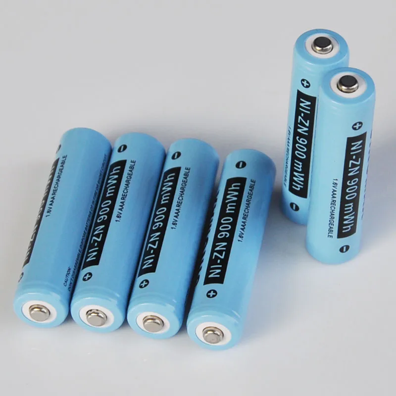 4-10 шт Ni-Zn 1,6 V AAA аккумуляторная батарея 900mwh NiZn ячейка для камеры для бритв, игрушек, замена 1,2 V 1,5 V ni-MH Ni-cd батарей