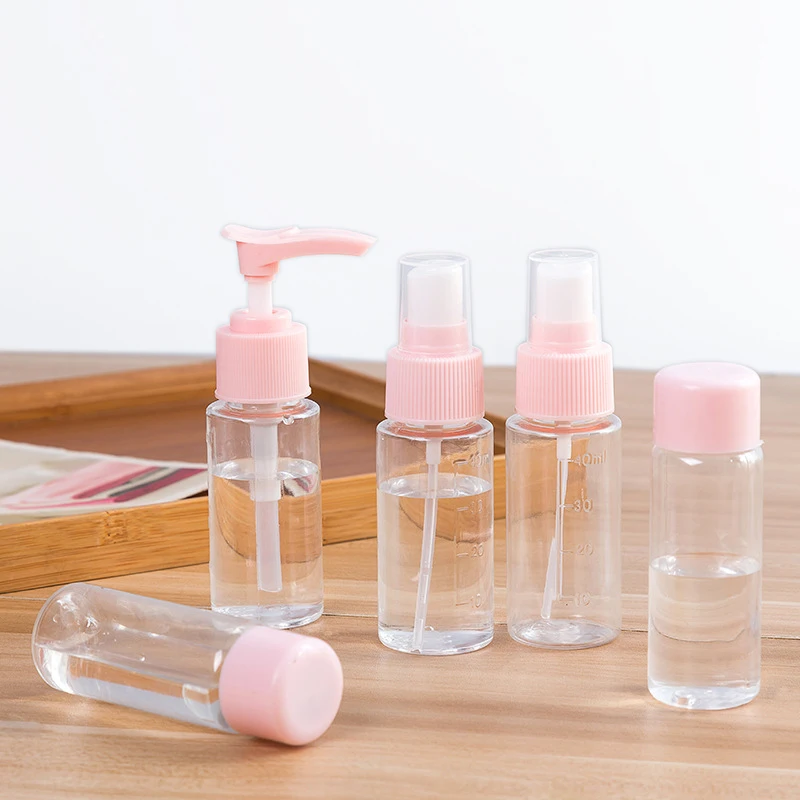 Refillable Bottles 5pcs/set skin care products cosmetics toiletries