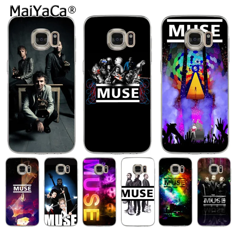 MaiYaCa muse группа очаровательный рисунок на заднюю панель телефона Аксессуары для