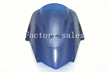 

For Yamaha Fazer FZ1 FZ1S FZS1000S 2006-2011 2007 2008 2009 2010 Blue Windshield WindScreen Double Bubble FZ 100S 1 S