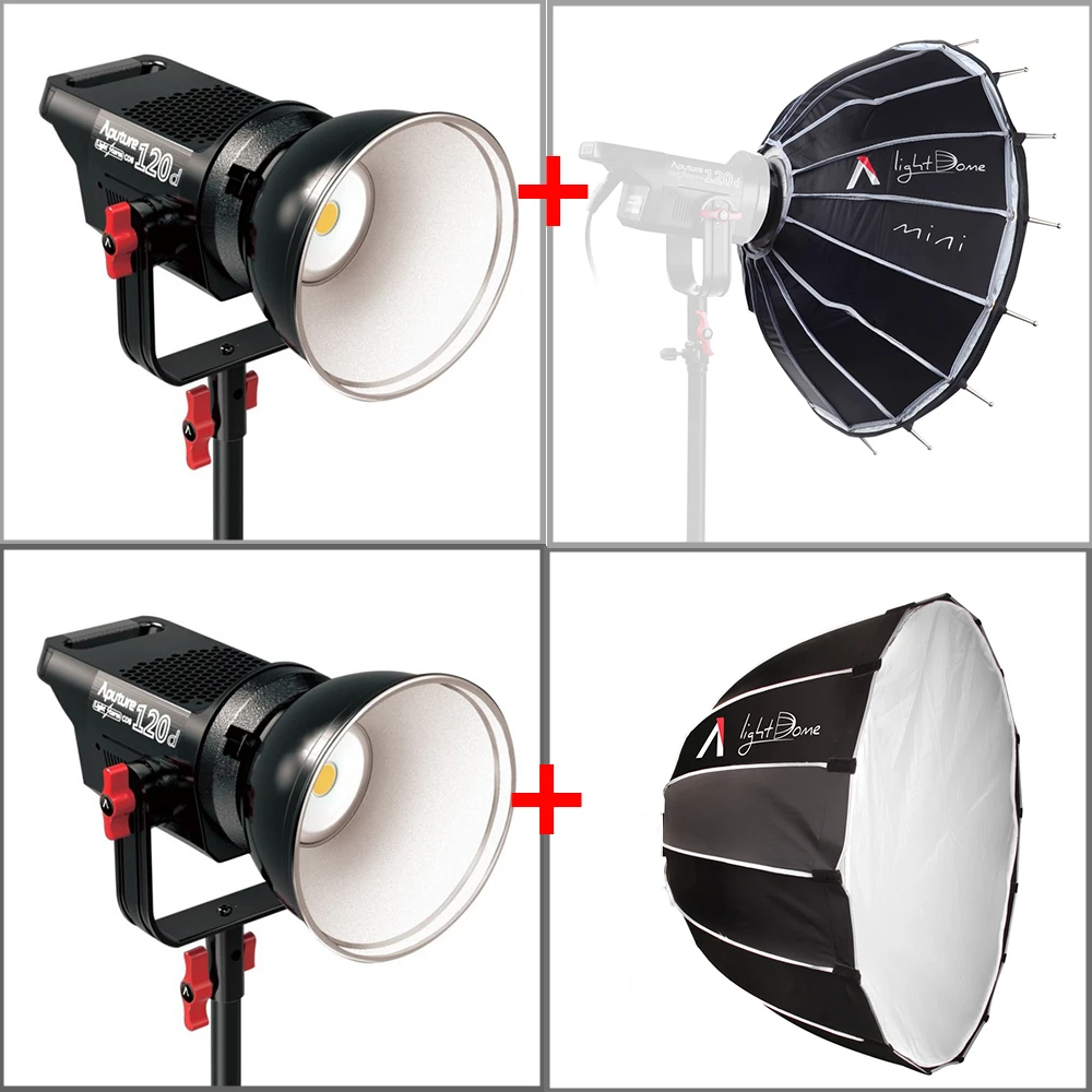 Aputure photography lighting LS C120D daylight COB led video light