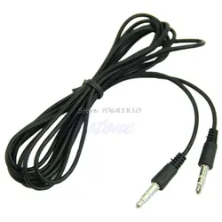 3,5 мм AUX вспомогательный Шнур мужчинами стерео аудио кабель для ПК для iPod MP3 автомобиля 2 м