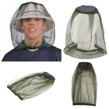 

Camping Protect Hat Face Mesh Midge Mosquito Head Insect Travel Net