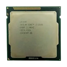 Intel core i5 2500 core 2500 cpu 3.3ghz/6mb, l3 cache/quad-core/tdp: 95w/lga1155 soquete tem um i5 2300 /2400