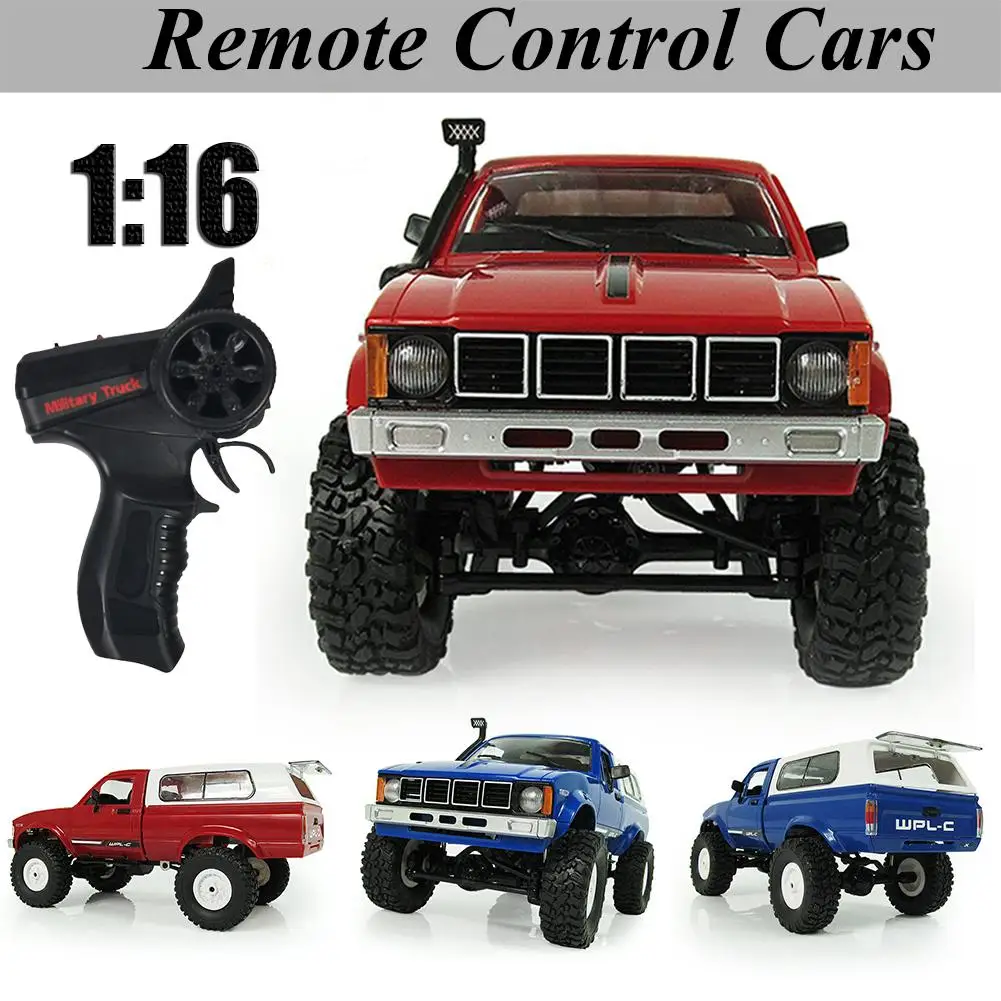 WPL C 24 4WD RC автомобиль дистанционного Управление игрушечный 1:16 Модель автомобиля 2