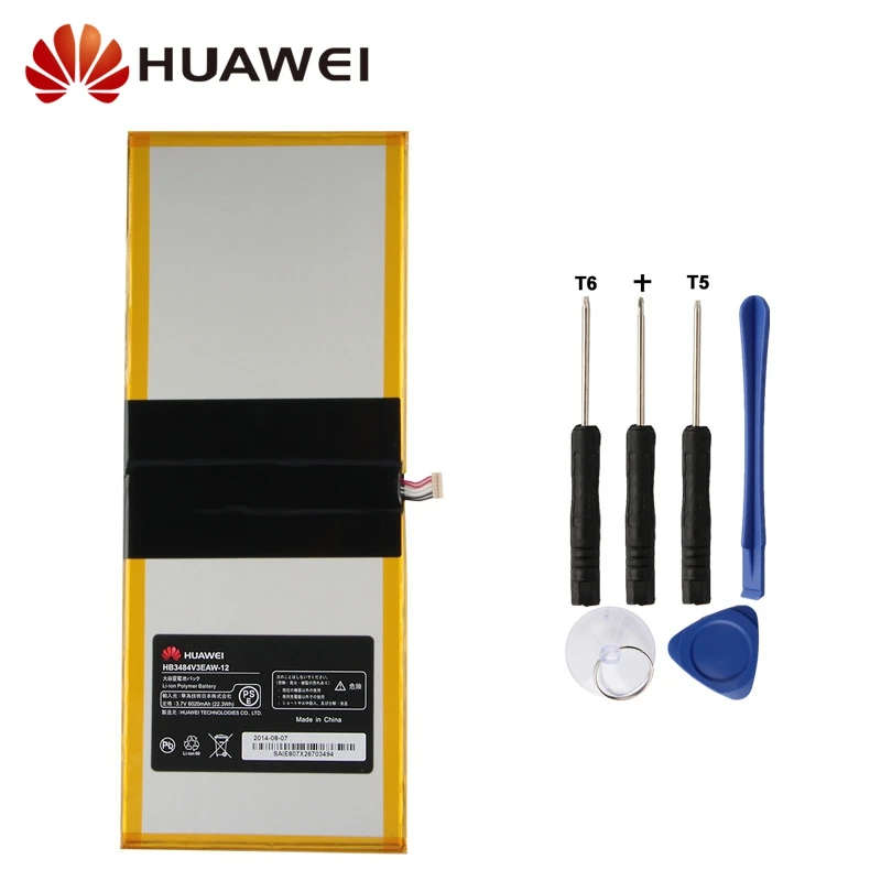 Оригинальная сменная батарея для Huawei телефон MediaPad 10 звеньевая версия HB3484V3EAW 12 231w