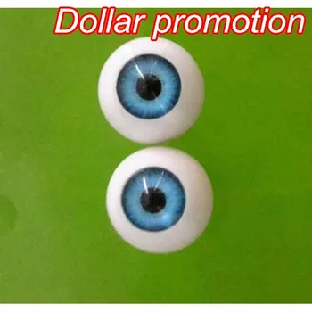 

Top selling10pieces/lot (5pairs)Blue color Round shape 14MM MIX COLOR acrylic EYES reborn doll eyes bjd doll eyes customized