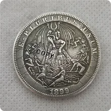 Тип# 23_хобо никелевая монета 1899-P Морган копия доллара монеты-копия памятных монет