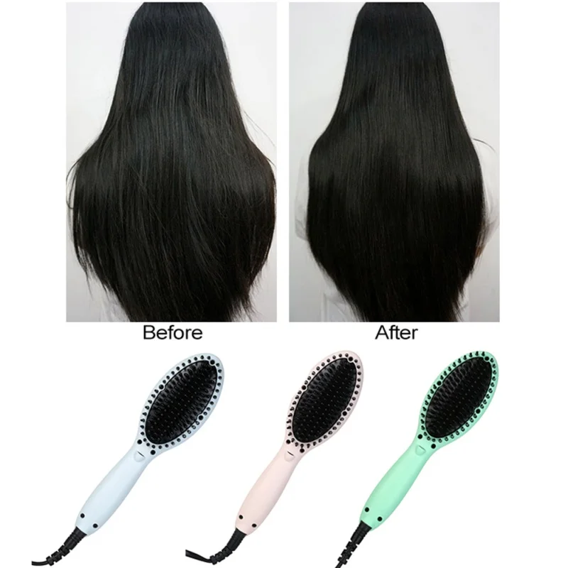 Straight Hair Comb Anti-Static Negative Ion Electric Straight Hair Combs Styling Tools Straight Hair Comb Anti-Static Negative Ion Electric Straight Hair Combs Styling Tools