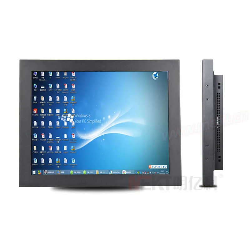 

15" MEKT 5-wire Resistive Touch Screen Monitor ,industrial touchscreen monitor with HDMI  VGA  Input