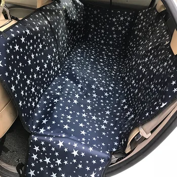 

Pet Dog Car Seat Cover Coffee Khaki Waterproof Oxford Dog Cover Back Seat Protector Cat Dog Car Hammock 130*150*55cm Y1