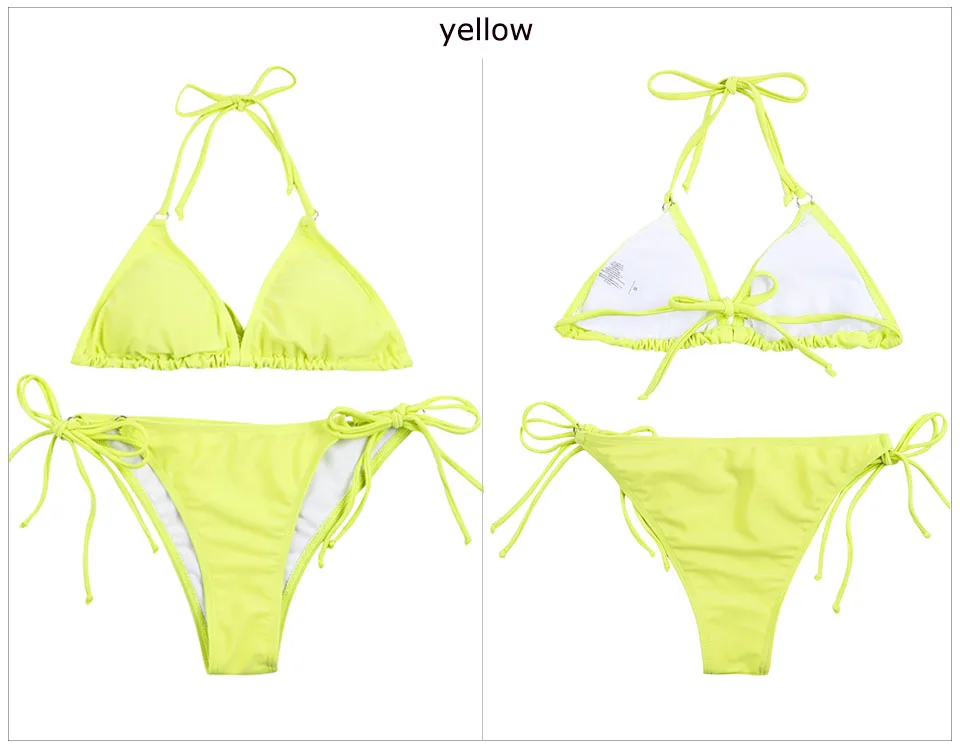 010 yellow bikini