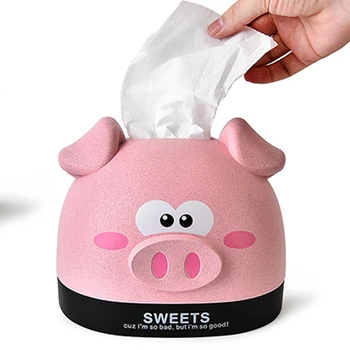 

Fashion Cartoon Bobby Dog Tissue Boxes Case Multifunction Pumping Paper Mapkin Tray Storage Box for Bathroom Kitchen Hall Living