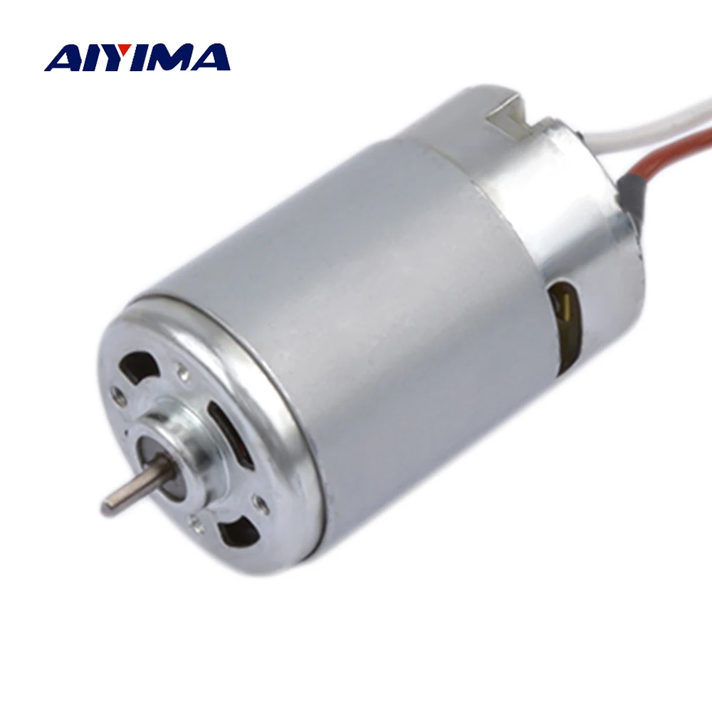 

AIYIMA Mini RS-550 DC Motor 12v Electric High Power Various Cordless Screwdriver Hand Drill High Speed Brushless Model For Diy