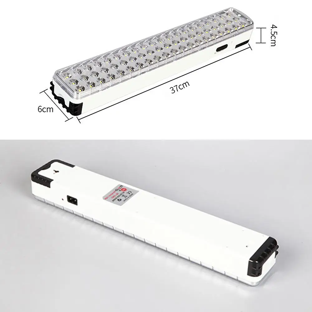 220V EU 60LED Emergency Light Energy Saving Fire Charging Type