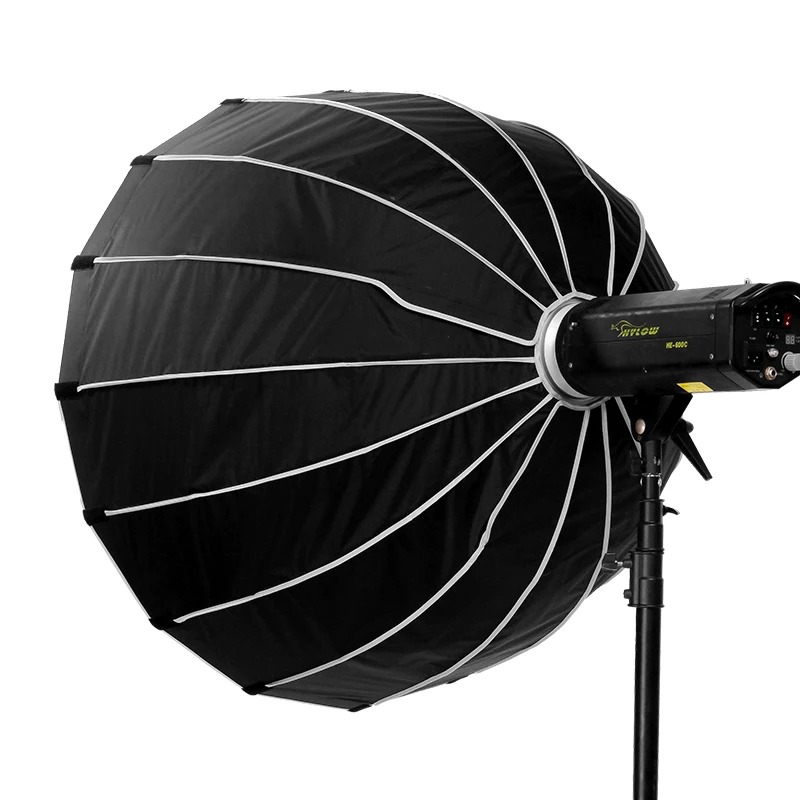 

Portable P120 120CM Deep Parabolic Softbox Bowens Flash Speedlite Reflector Studio Softbox