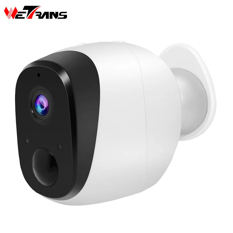 

Wetrans Wifi Camera Battery 720P HD CCTV IP Wireless Camera Wi-Fi Home Security Cam Surveillance P2P IR Night Vision PIR Alarm