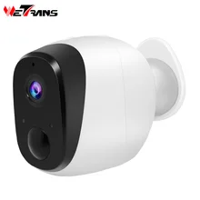 Wetrans Wifi Camera Battery 720P HD CCTV IP Wireless Camera Wi-Fi Home Security Cam Surveillance P2P IR Night Vision PIR Alarm