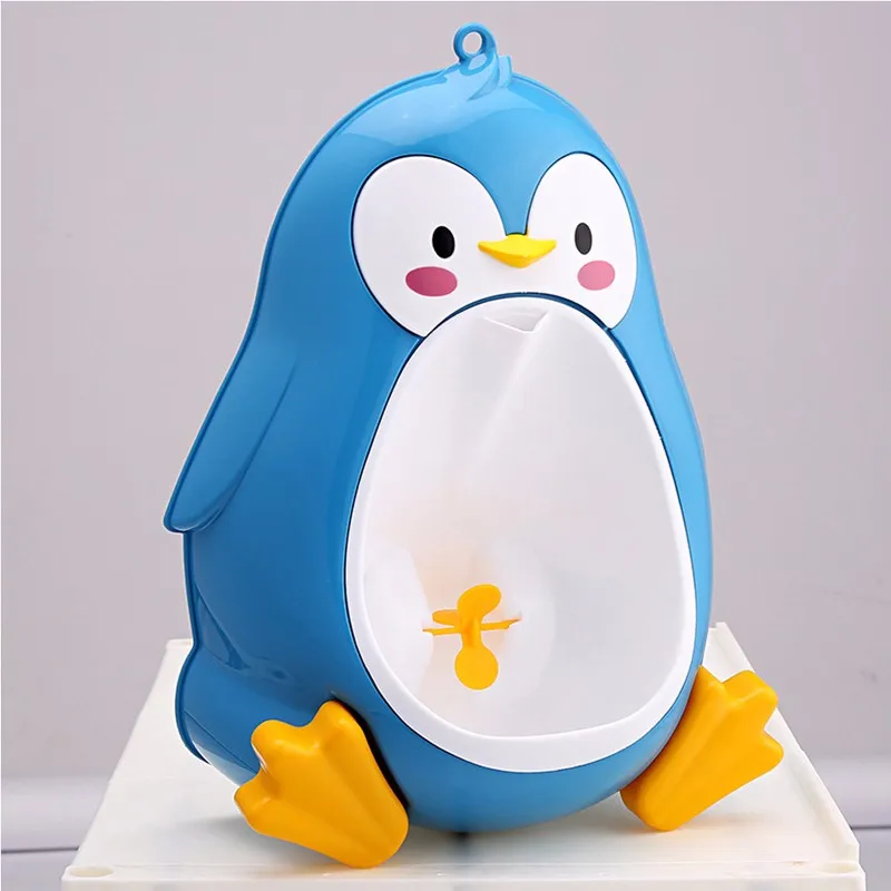 us 3 33 31 off baby boys penguin toilet potty training kids toddler urinal bathroom pee trainer green blue black in potties from mother kids on boys training potty