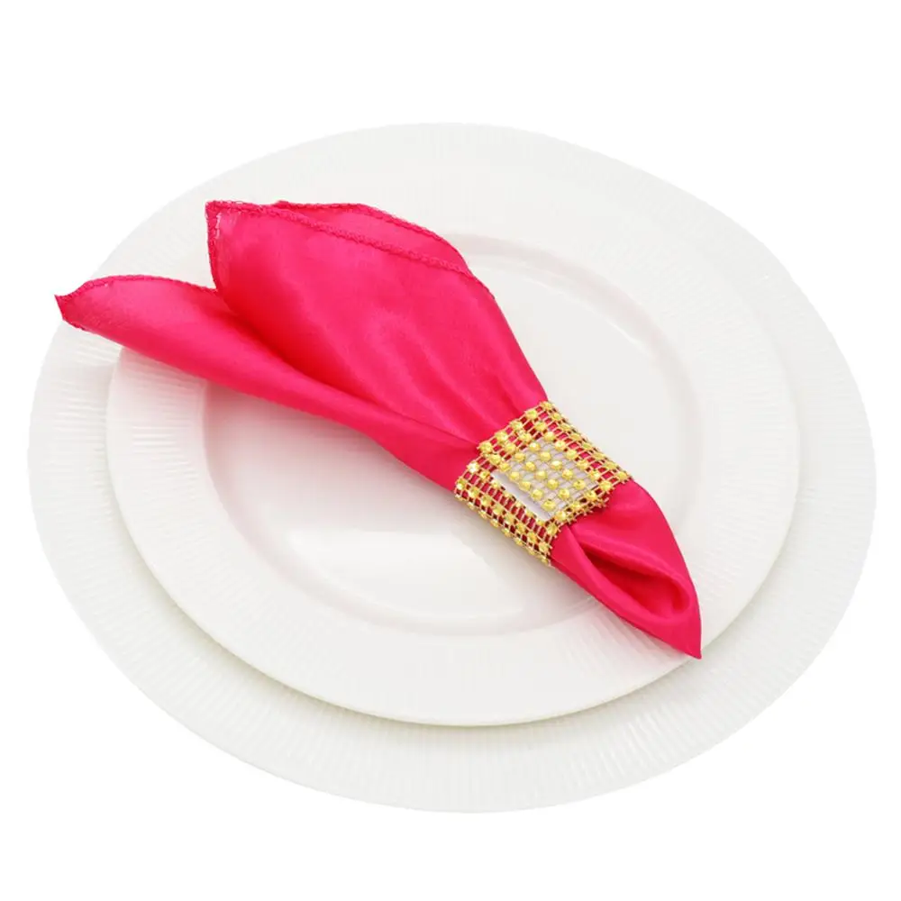 Royal Blue x 10 Wedding /& Event Linen Quality Polyester Napkins 50cm