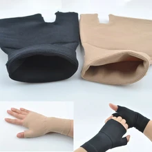 Luvas de polegar para dor nas juntas, corretor de pulso esportivo, instabilidade da mão, 2 peças