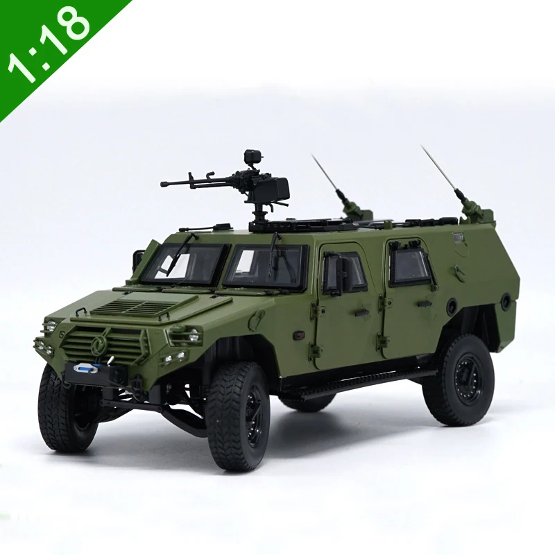 

New 1:18 Dongfeng Warrior Off-road Armored Vehicles Alloy Car Model Metal Diecasts SUV Toy Vehicles Free shipping