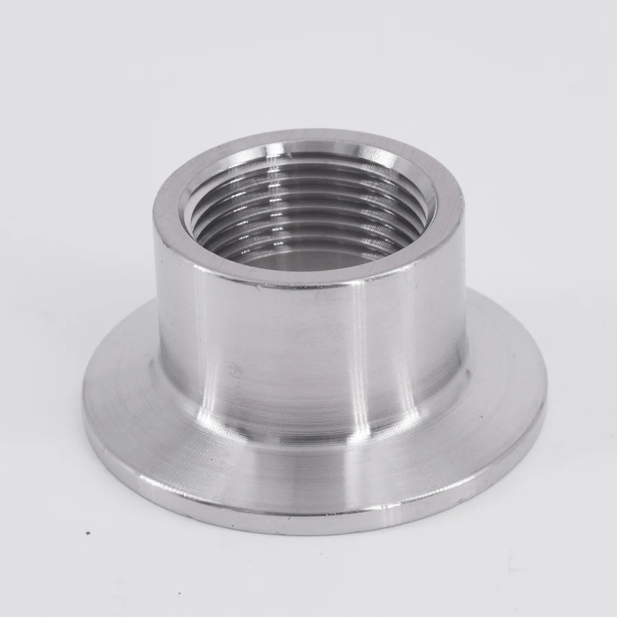 

3/4" BSPT Female x 1.5" Tri Clamp SUS 304 Stainless Steel Sanitary Coupler Fitting Home Brewing Beer Short-Type