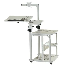Ya Qi resistant fashion rotary mobile notebook simple household hanging lifting desktop comter desk FREE SHIPPING