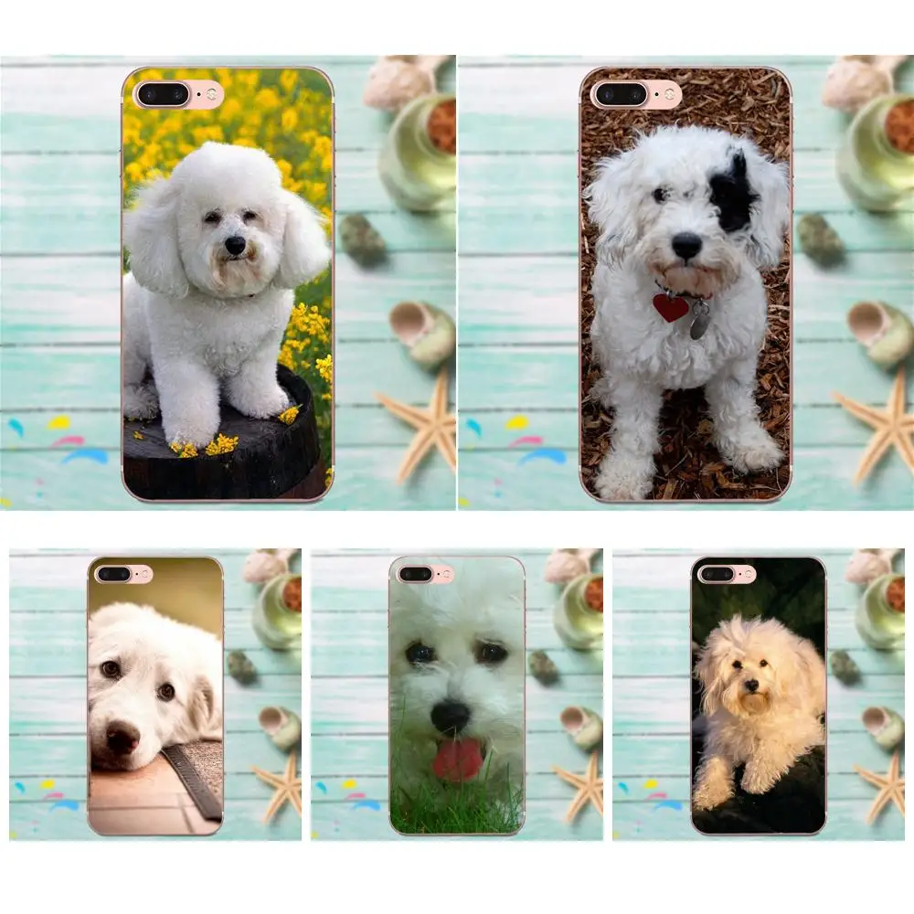 Bichon Frise Dog Soft Print Phone Cover Case For Huawei Mate 7 8 9 10 20 P8 P9 P10 P20 P30 Lite Plus Pro 2017 | Мобильные телефоны