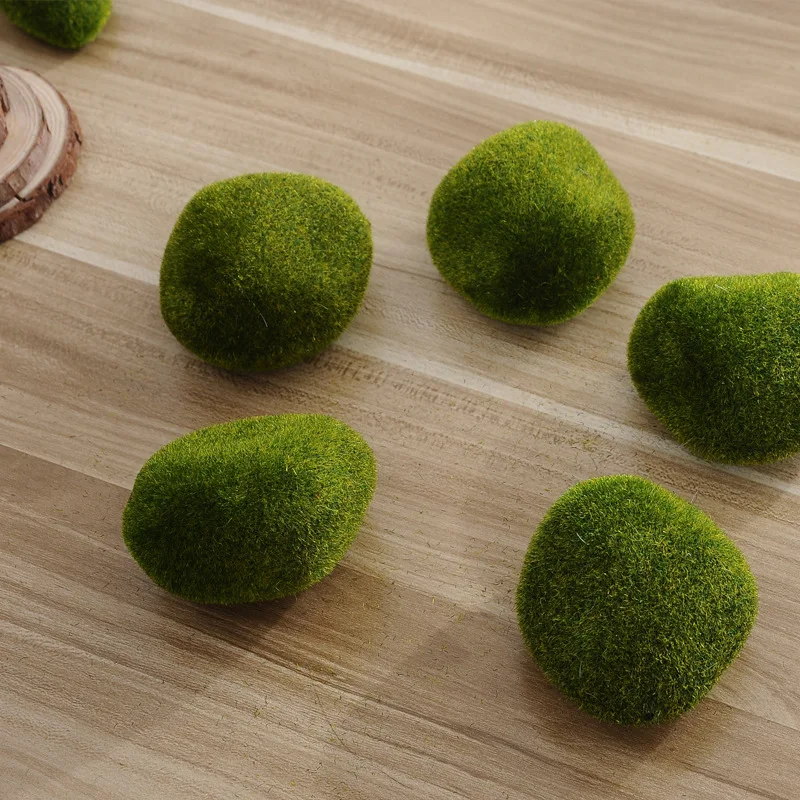 Buy New Foam green Moss ball 5Pcs Moss Aquarium Plant