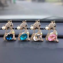 Сказочный зажим в виде лисы автомобильный воздушный зажим для Освежителя Автомобильный декоративный ароматизатор в автомобиль Стайлинг вентиляционное отверстие для парфюма, парфюмерных изделий ароматизатор XCZ652