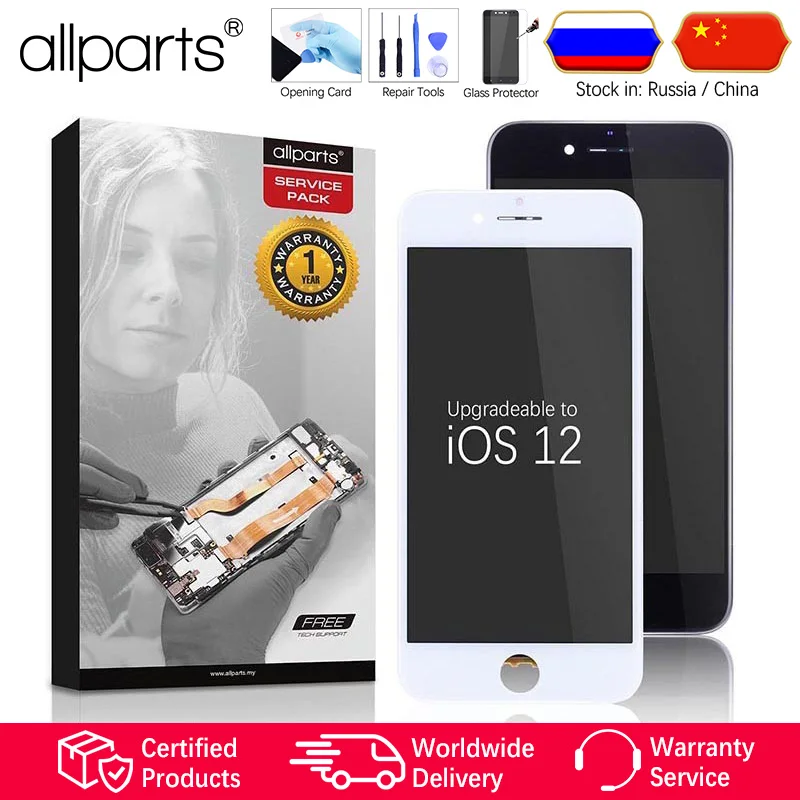 AAA OEM Display For iPhone 6 LCD Touch Screen Digitizer For iPhone 6S 5S LCD Display Full Assembly For iPhone 7 8 LCD Screen