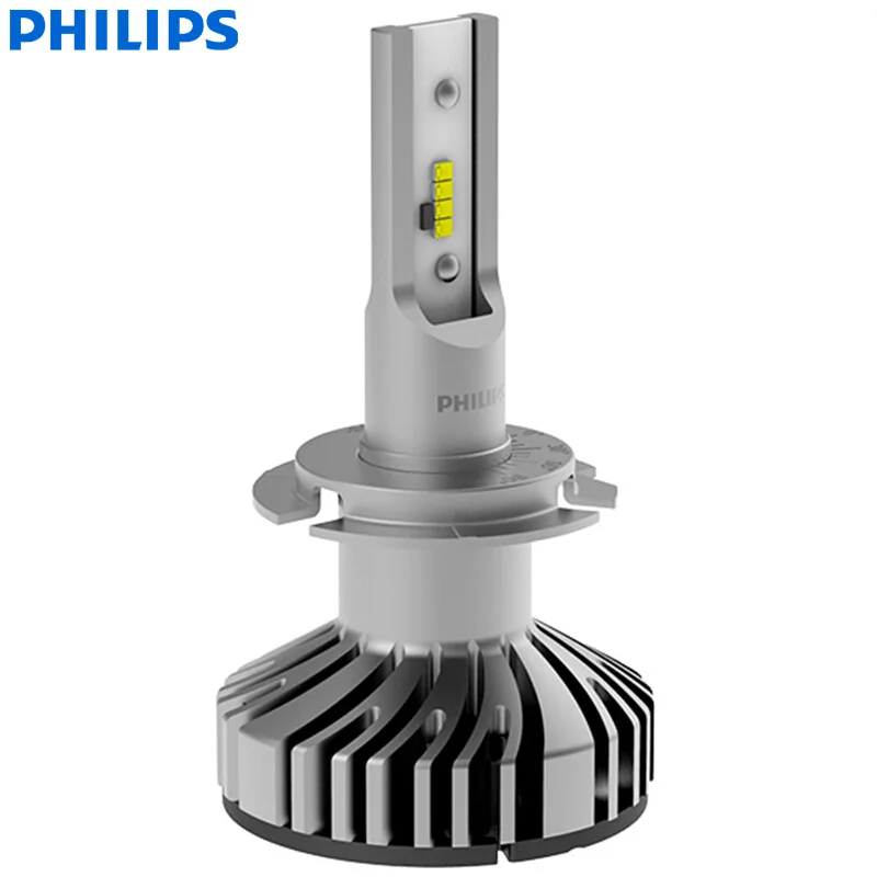 H7 - PHILIPS 6000K X-treme Ultinon 12985BWX2 LED Headlight Bulbs 