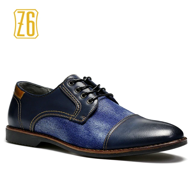 2016 men casual shoes handmade breathable comfortable jeans Z6 brand men shoes #W3186-6