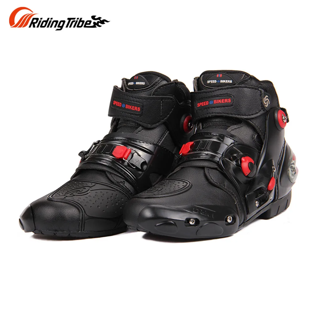 

Riding Tribe Motorcycle Racing Ankle Joint Protection Motorcycle Boots Motorcycle Riding Boots Men Motorcycle Short Boots A9001
